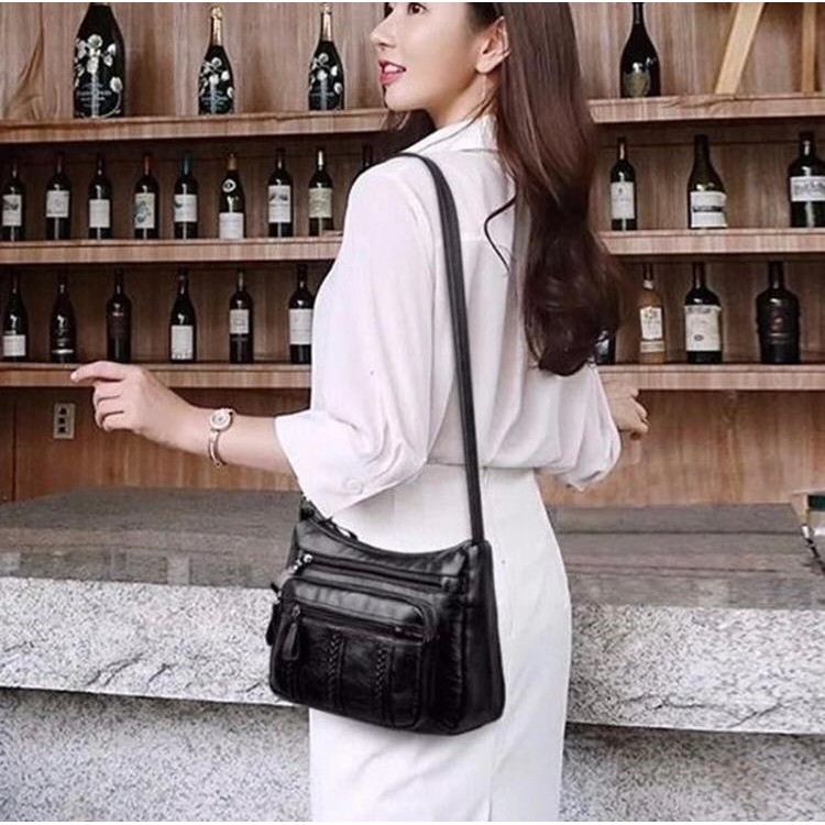 Tas Selempang Bahu Wanita Korea Beauty Elegance Women Sling Bag J89