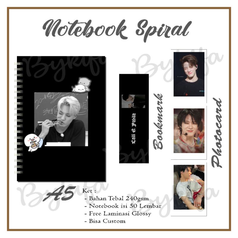 

[TANPA PO] PAKET HEMAT NOTEBOOK 5IN1 A5 CUSTOM