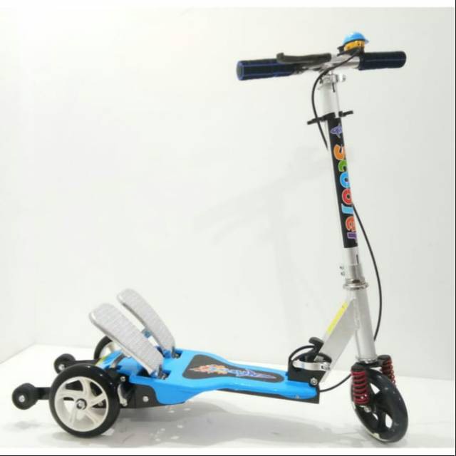 Skuter dual pedal / skuter genjot