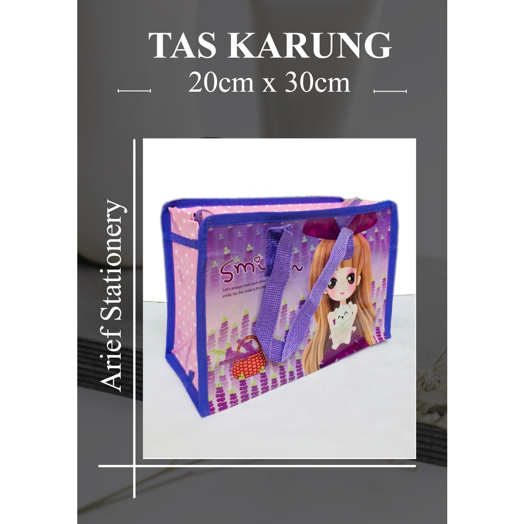 Tas Karung Serbaguna Tas Loundry Ukuran 20cm x 30cm