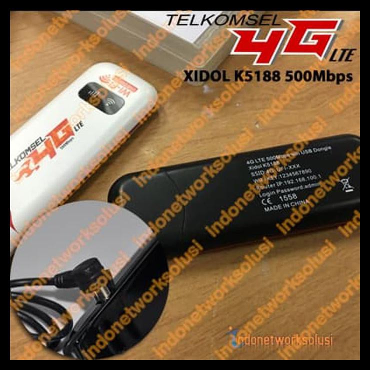 Antena Penguat Sinyal Modem Telkomsel Xidol K5188 4G Lte Omni 11Dbi