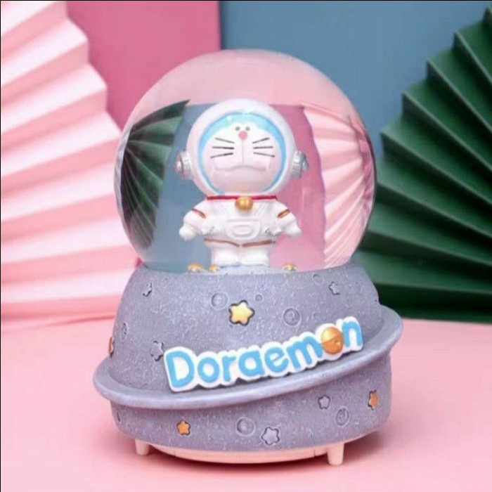 MUSIK-KOTAK- BOLA SALJU DORAEMON | DORAEMON BOLA KRISTAL MUSIC BOX | LAMPU DORAEMON -KOTAK-MUSIK.