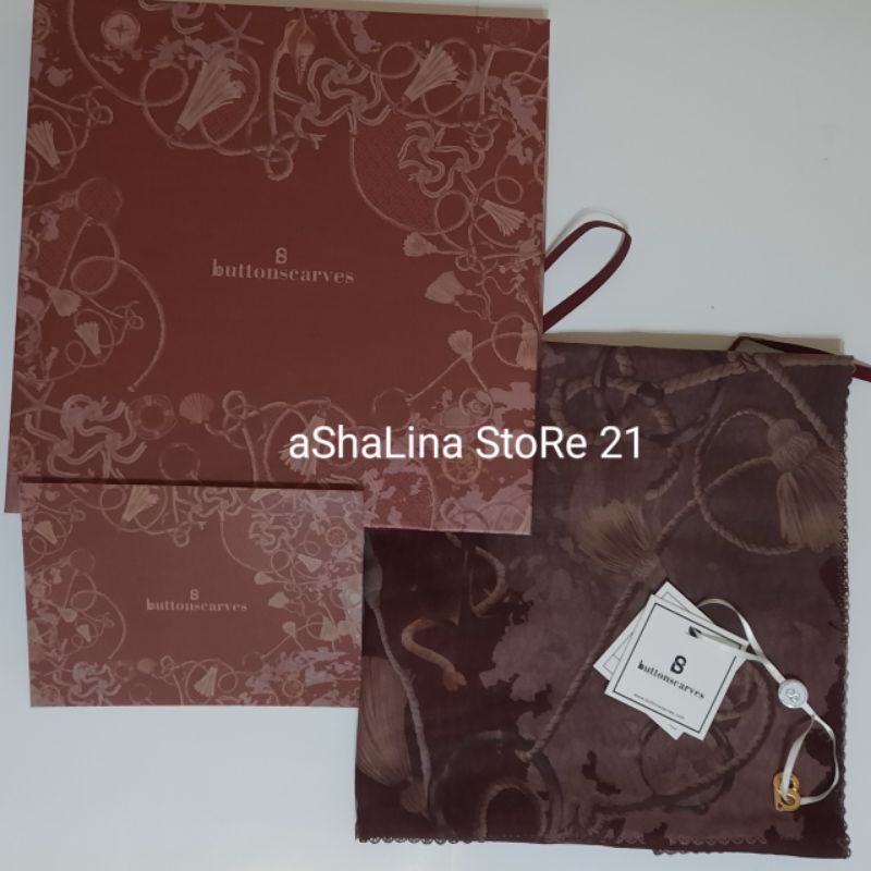 NEW Buttonscarves the Nautical Series - Maya