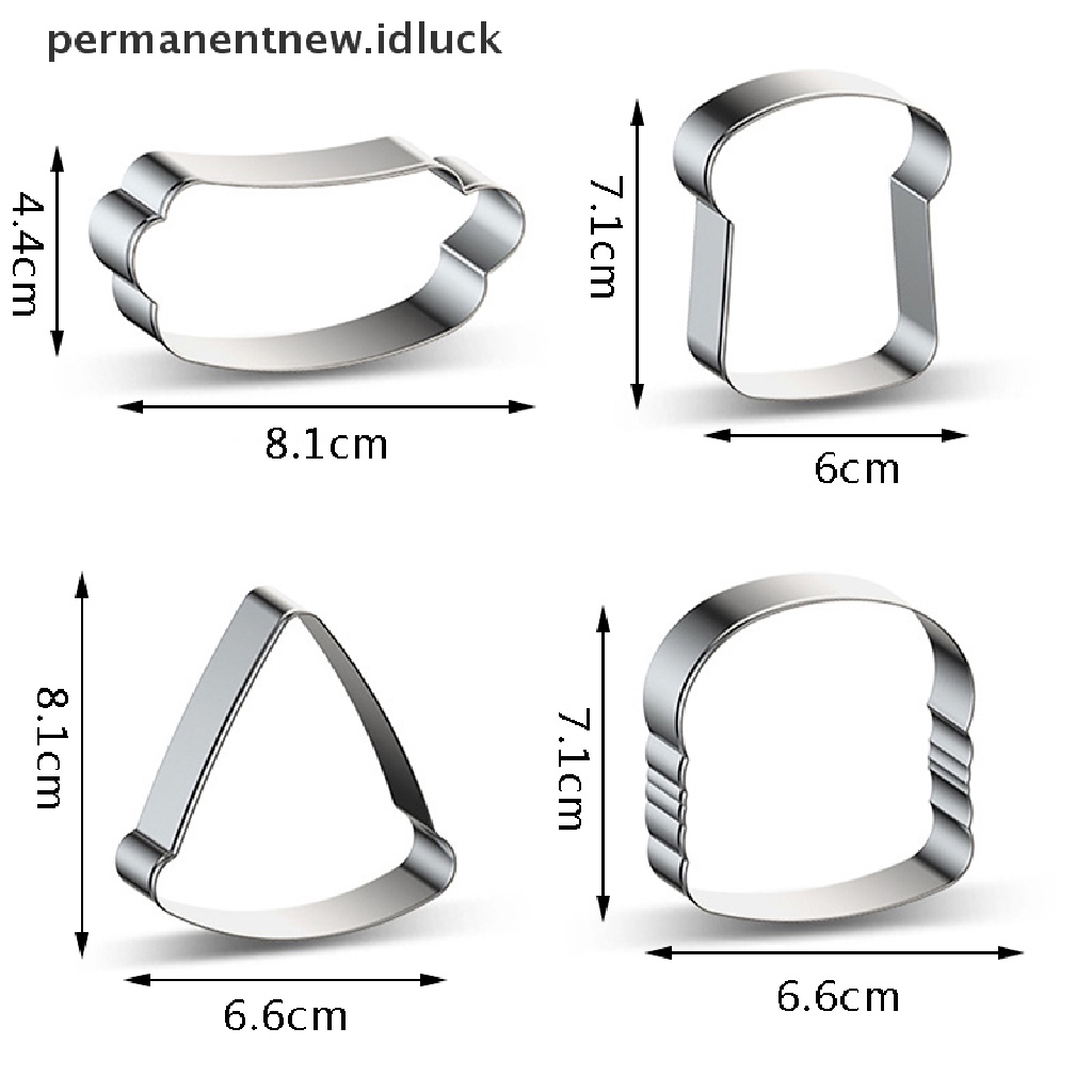 Alat Cetakan Pemotong Kue Bahan Stainless Steel Untuk Dapur