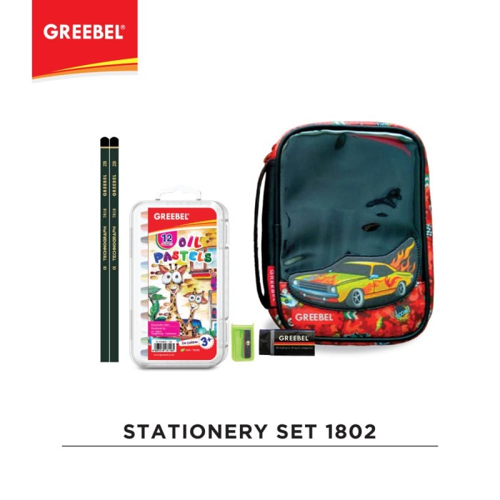

[GRATIS ONGKIR] GREEBEL Paket Alat Tulis Stationery Set 1802 TERJAMIN