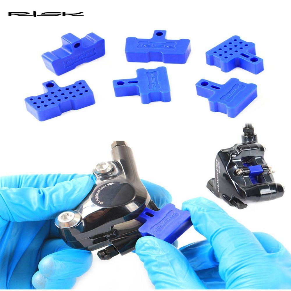 R-FLOWER 2/3pcs Bleed Spacer Blue Spacer Washer Instert Alat Spreader Rem Caliper Pad