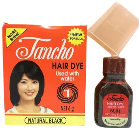 ORIGINAL TANCO SEMIR RAMBUT NATURAL BLACK 6 G / TANCHO PEWARNA RAMBUT