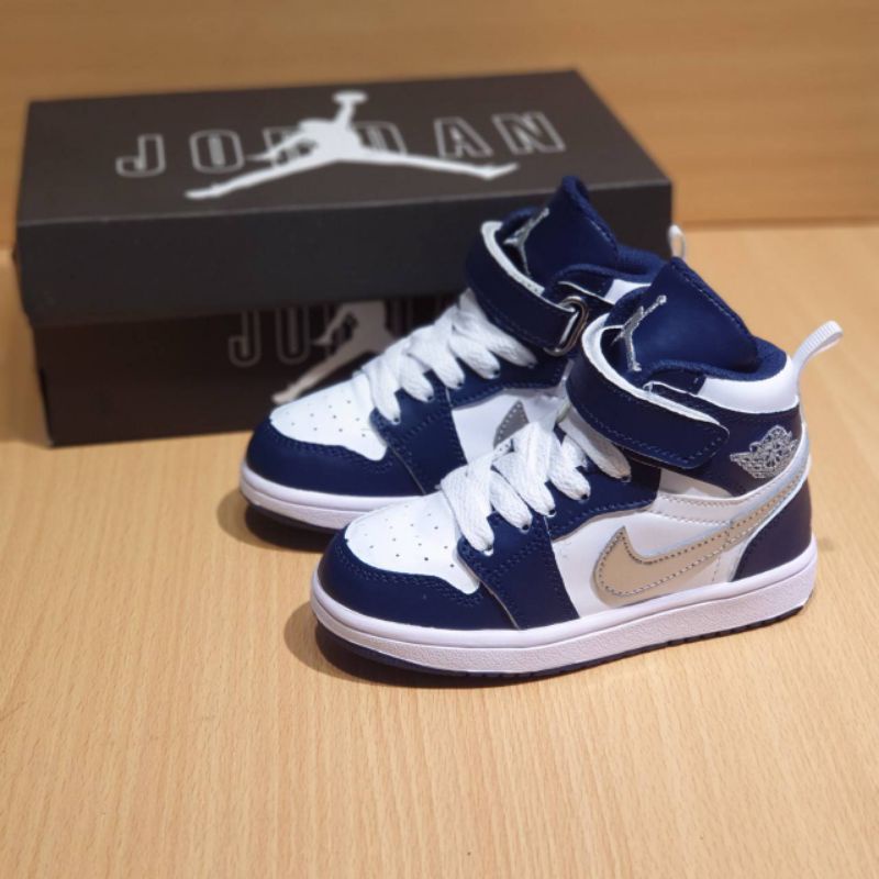 SEPATU JORDAN ANAK ANAK SEPATU NIKE ANAK LAKI LAKI SEPATU SNEAKERS ANAK JORDAN MIDNIGHT NAVY KADO ANAK