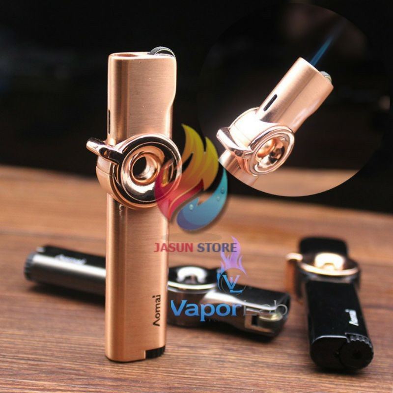 MANCIS korek api bara gas isi ulang AOMAI torch lighter unik BISA COD