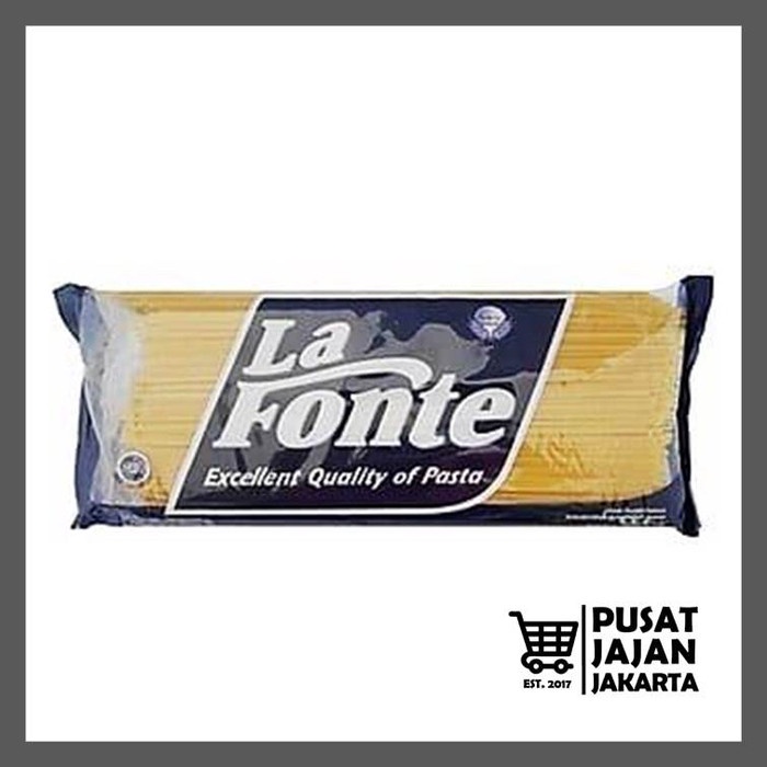 

PASTA-ANEKA- LA FONTE SPAGHETTI NO.11 1 KG SPAGHETI LAFONTE KILOAN PASTA KHAS ITALY -ANEKA-PASTA.