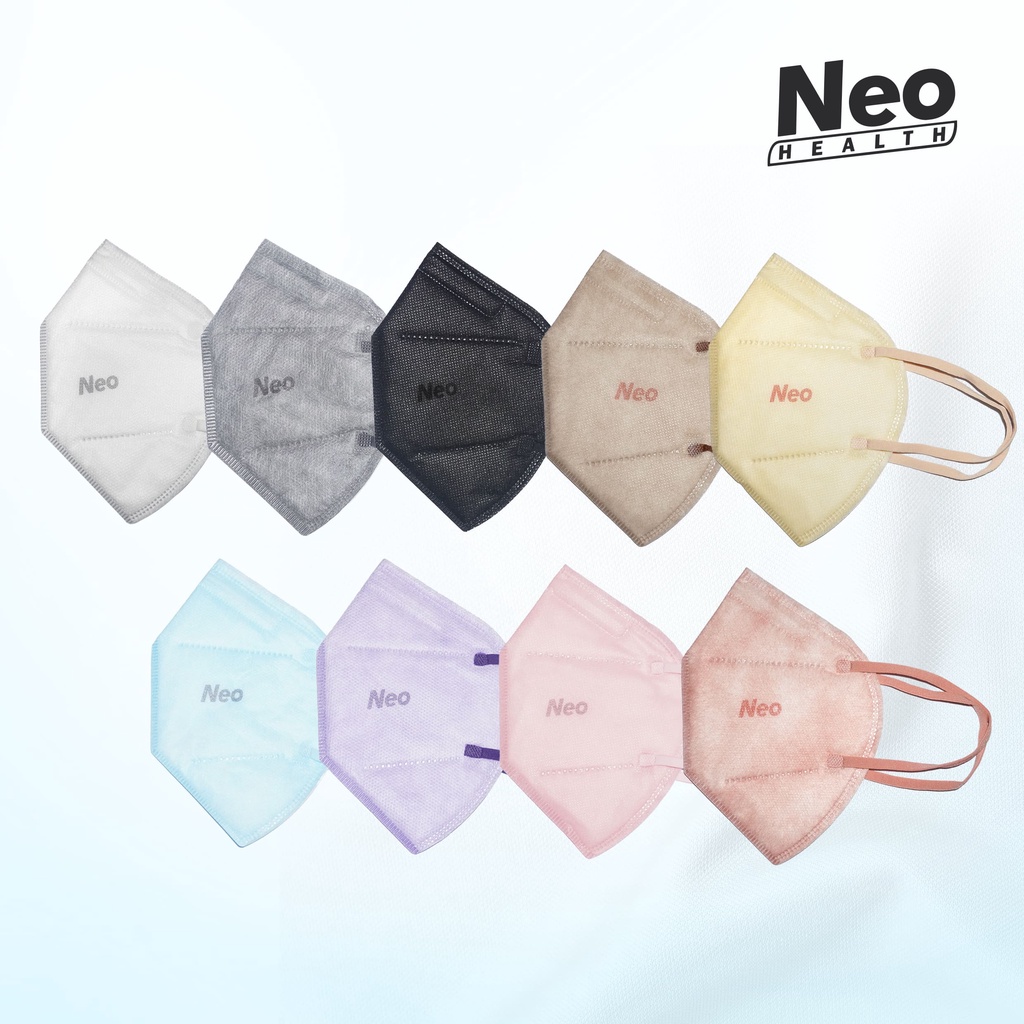 Neo KN95 Mask '12S dan '24S 5Ply Earloop Masker Neo KN95 5ply masker medis isi 12pcs dan 24pcs