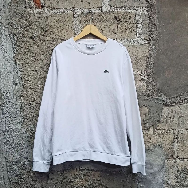 CREWNECK LACOSTE ORIGINAL PRELOVED BEKAS