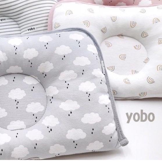 ➢ Yobo Infant Head Shapping Pillow - Bantal Anti Peyang Bayi ➲