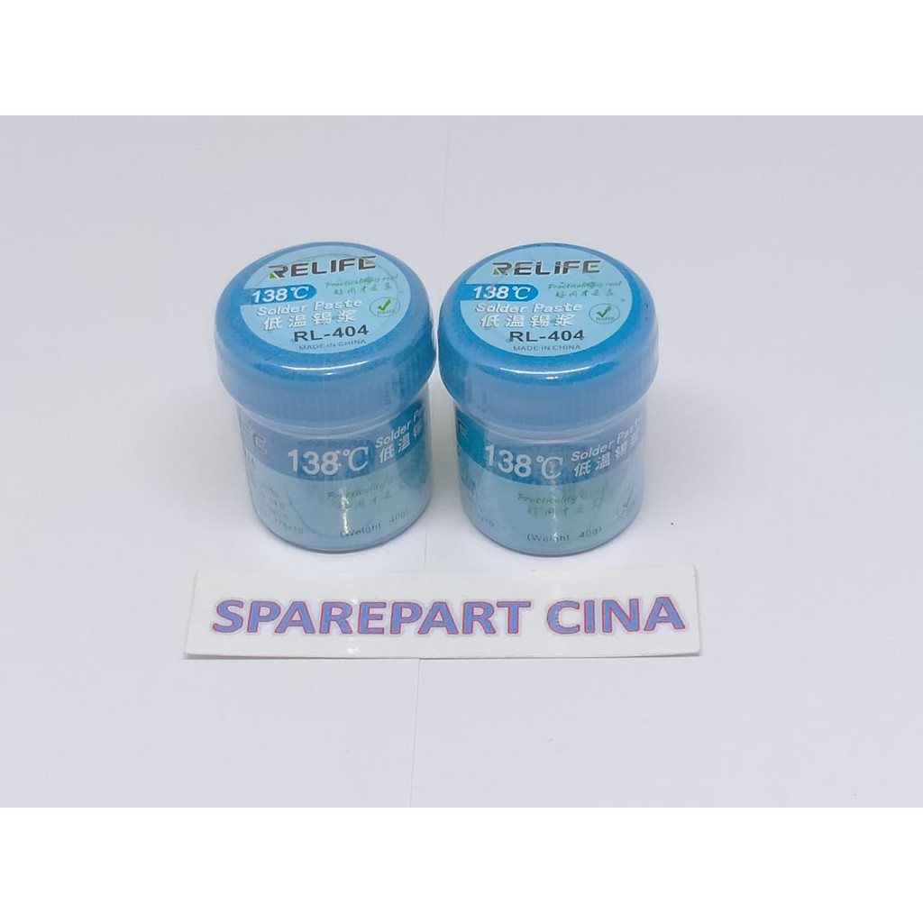 TIMAH CAIR RELIFE RL-404 40GRAM / TOOLS RL404