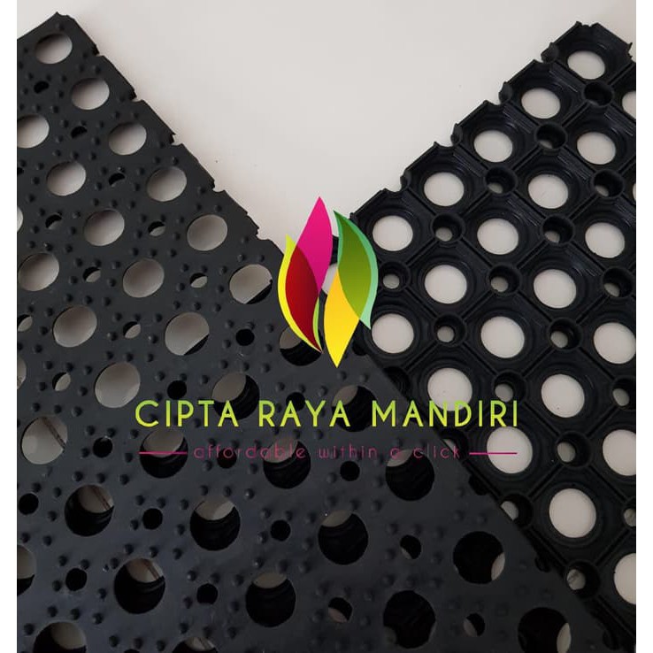 Keset Karpet Karet Anti Slip Kamar Mandi 100 x 150