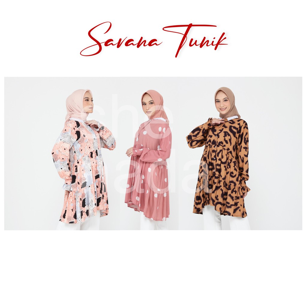 Savana Tunik Blouse by shenada.id