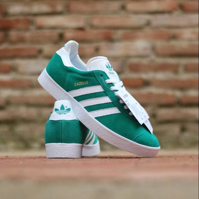 Adidas Gazelle Green White