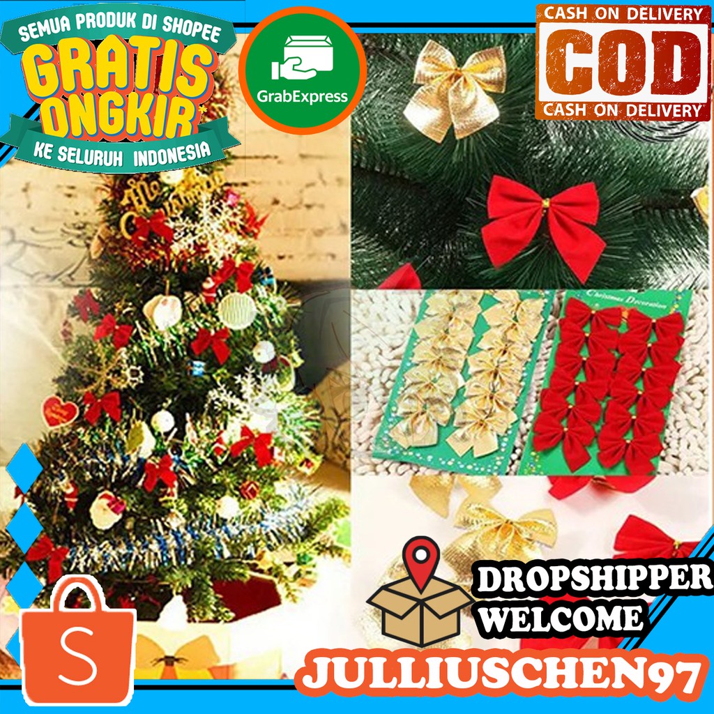 

JJ CHEN PITA HIASAN POHON NATAL SANTA CLAUS / PITA KECIL AKSESORIS NATAL