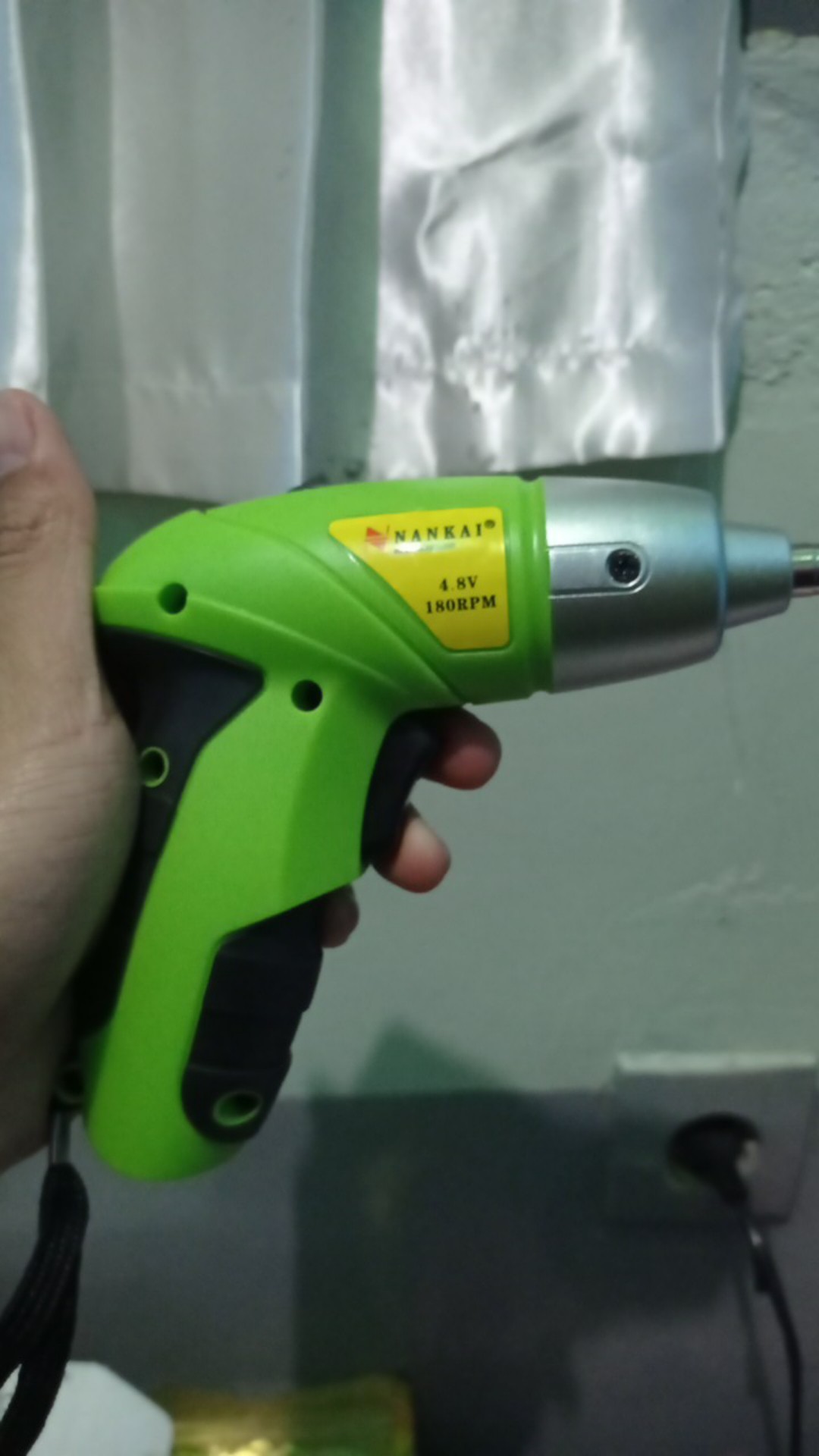 Obeng Tangan Elektrik Charger Cordless Screwdriver Nankai