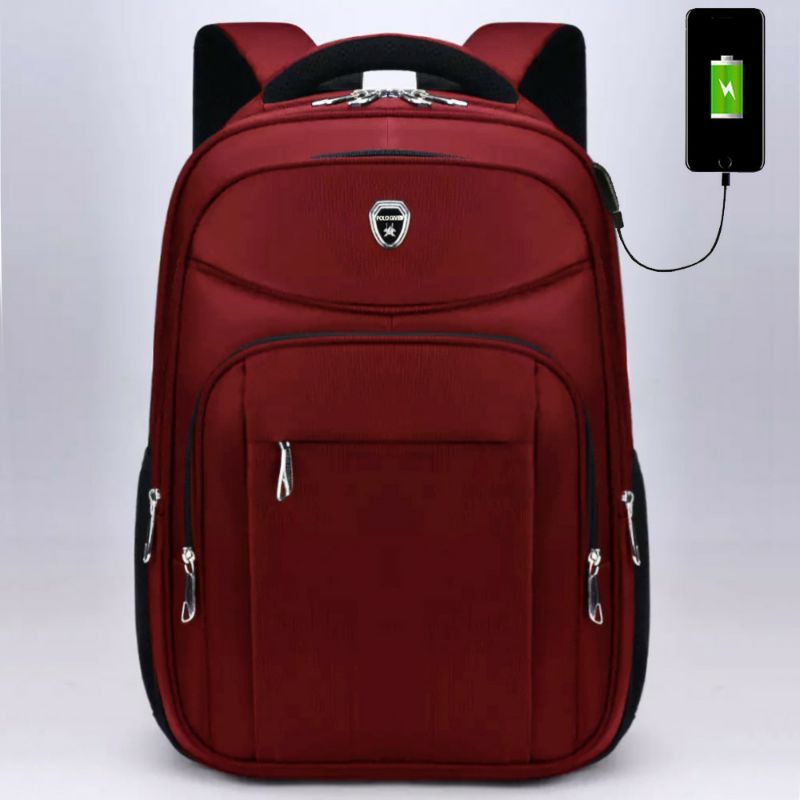 POLO FOX ORI Backpack Pria Import G07 Tas Ransel