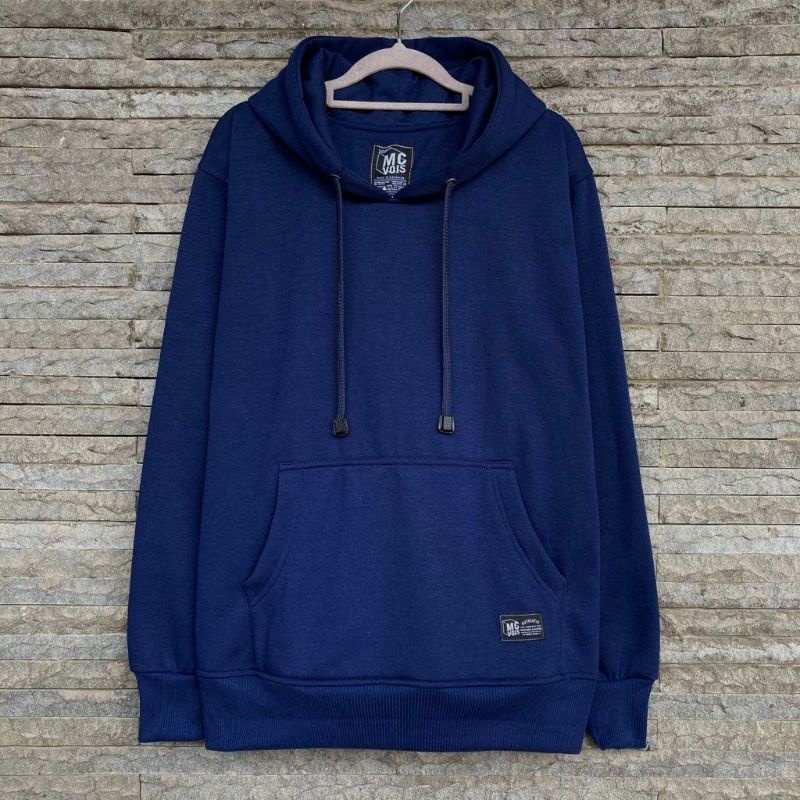 Sweater Hoodie Polos Mcvois Navy Premium Distro