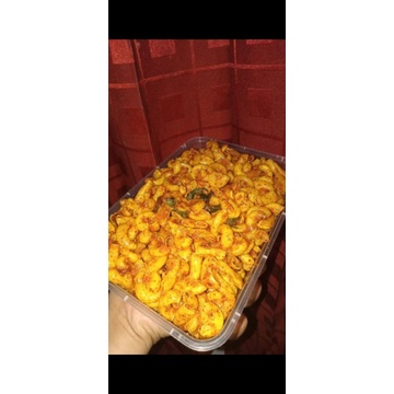 

Makeroni pedas daun jeruk 500 gram