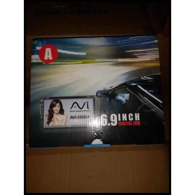 Promo Terbatas Tv Mobil Avi 6.95 Inci/ Dvd Double Din Avi