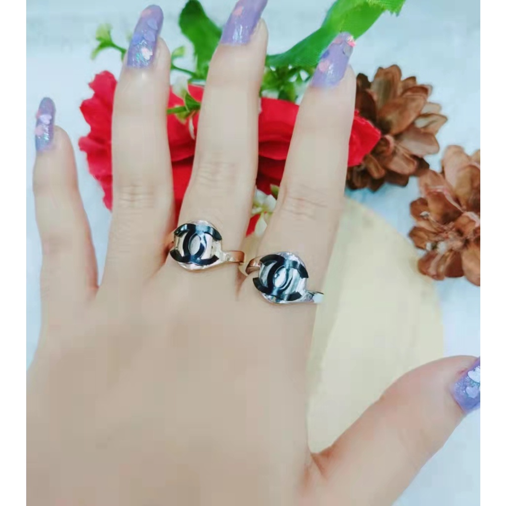 Cincin Titanium Permata Perhiasan Fashion Jewellery 1237-1238