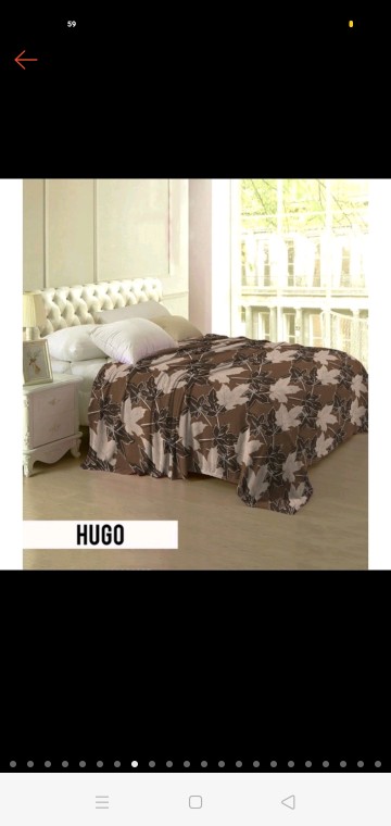 Selimut Ladyrose - Selimut Bulu Halus Murah - Selimut Bulu Motif Flower - Selimut Motif Bunga