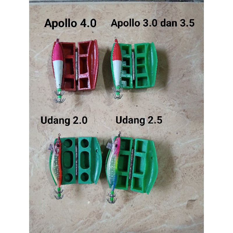 cetakan kain pancing cumi / umpan cumi