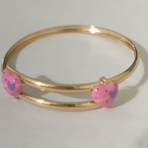 Gelang Anak / Bayi Emas Asli Kadar 300 Model Love