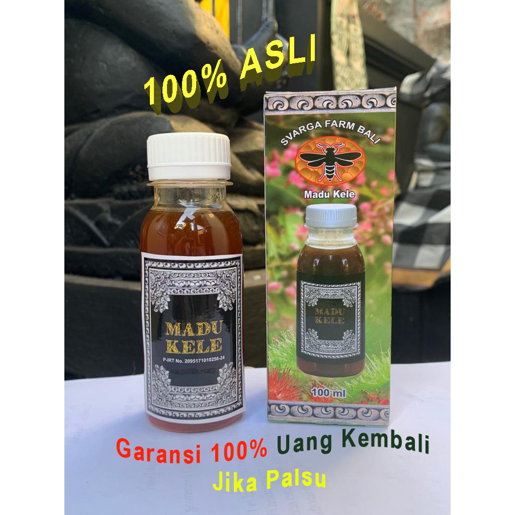 

MADU KELE, Madu Klanceng, MaduTrigona, Madu Asli 100ml, Mengatasi Maag Kronis/Asam Lambung, Diabetes
