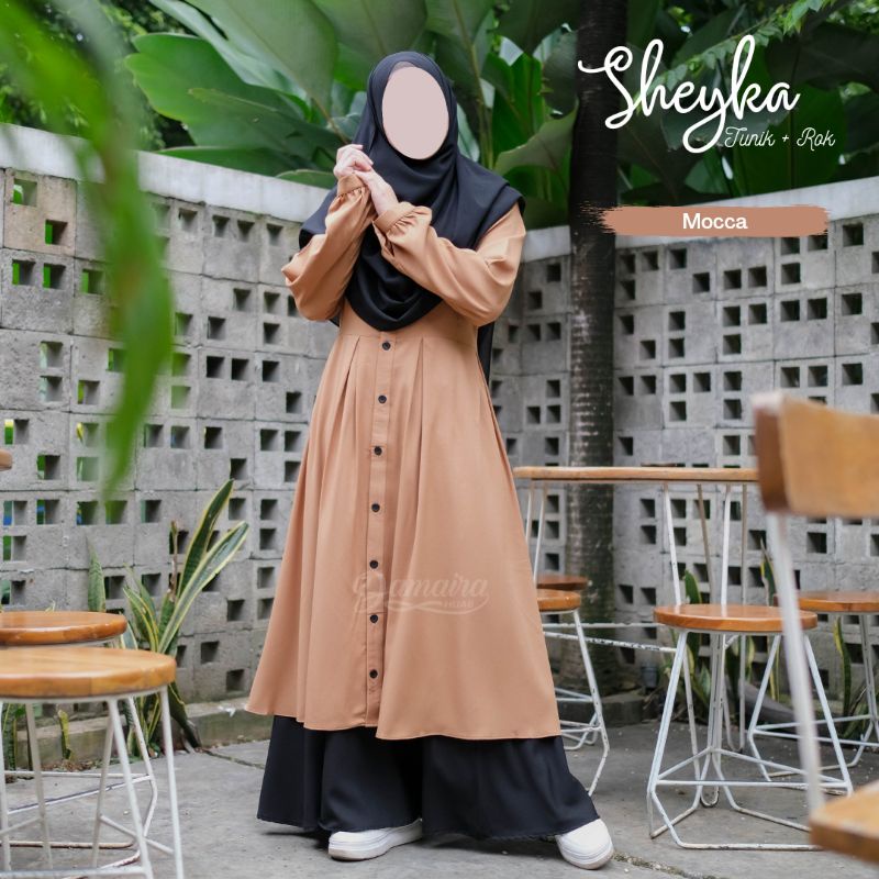 Tunik set rok sheyka