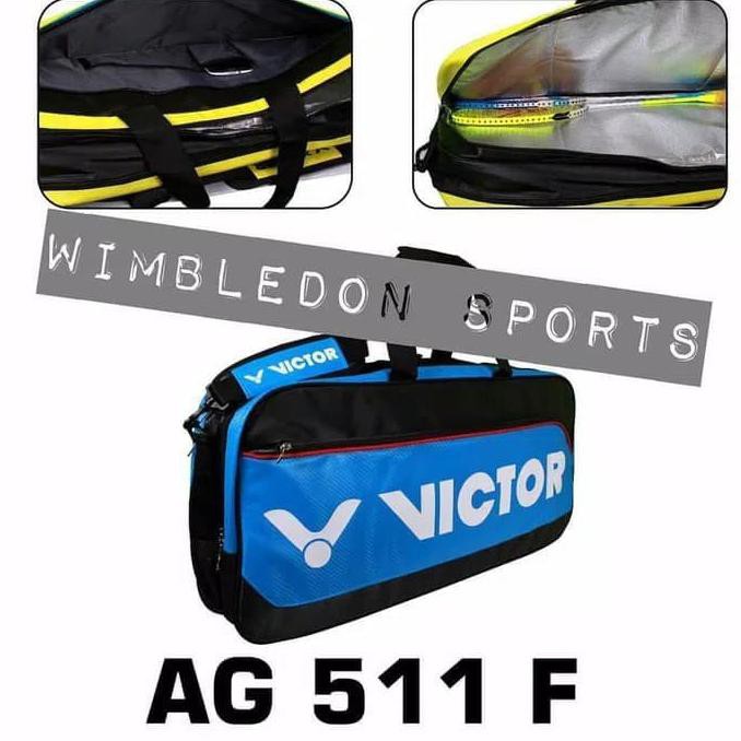 Promo !! Tas Victor Ag511G / Tas Badminton Victor Ag 511 G Original