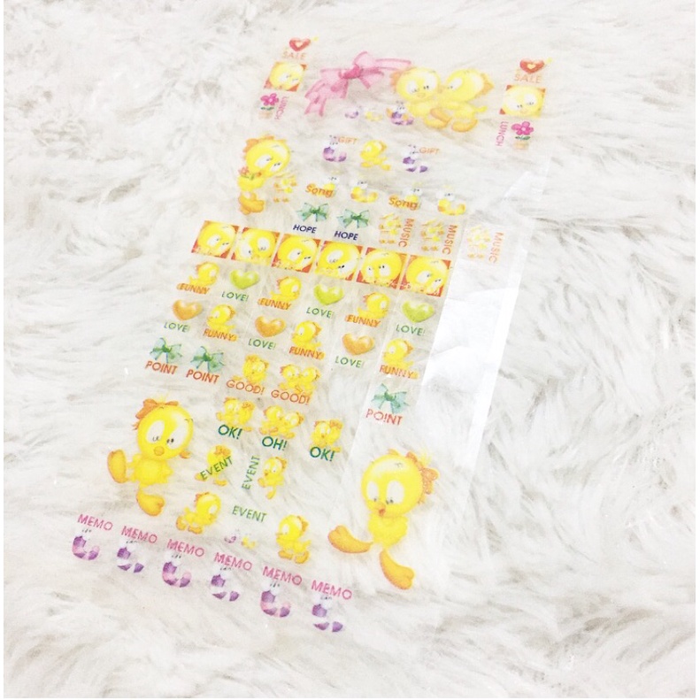 

Stiker Korea Import Scrapbook Sticker Diary Jurnal