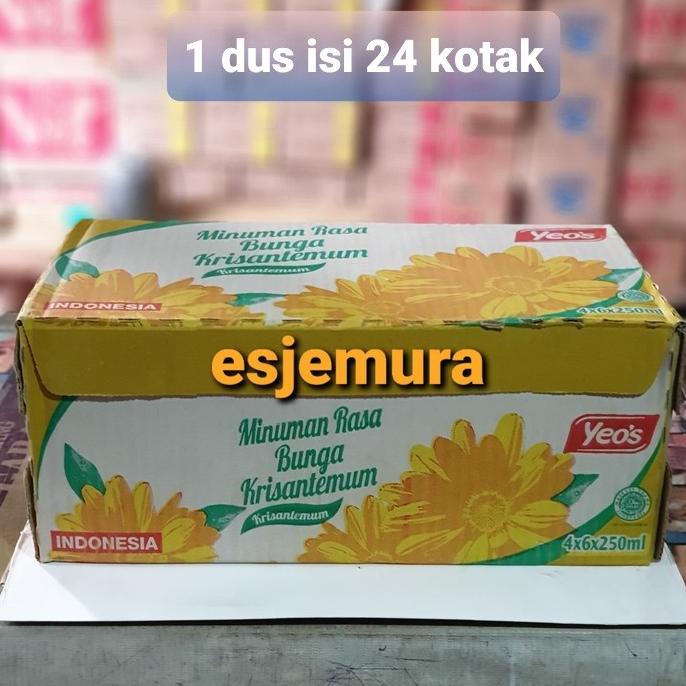 

Yeos Krisantemum / Chrysanthemum/ Teh Kembang Kotak Perdus 24 X 250 Ml Hot