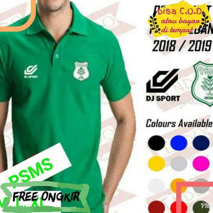 [COD]585 POLO SHIRT POLOS PAKAIAN ATASAN PRIA WANITA DEWASA MURAH PSMS MEDAN GRADE ORIGINAL