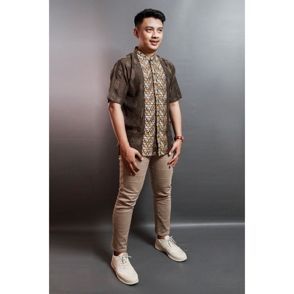 Baju Koko Lengan Pendek Dewasa Baju Muslim Terbaru Azwa