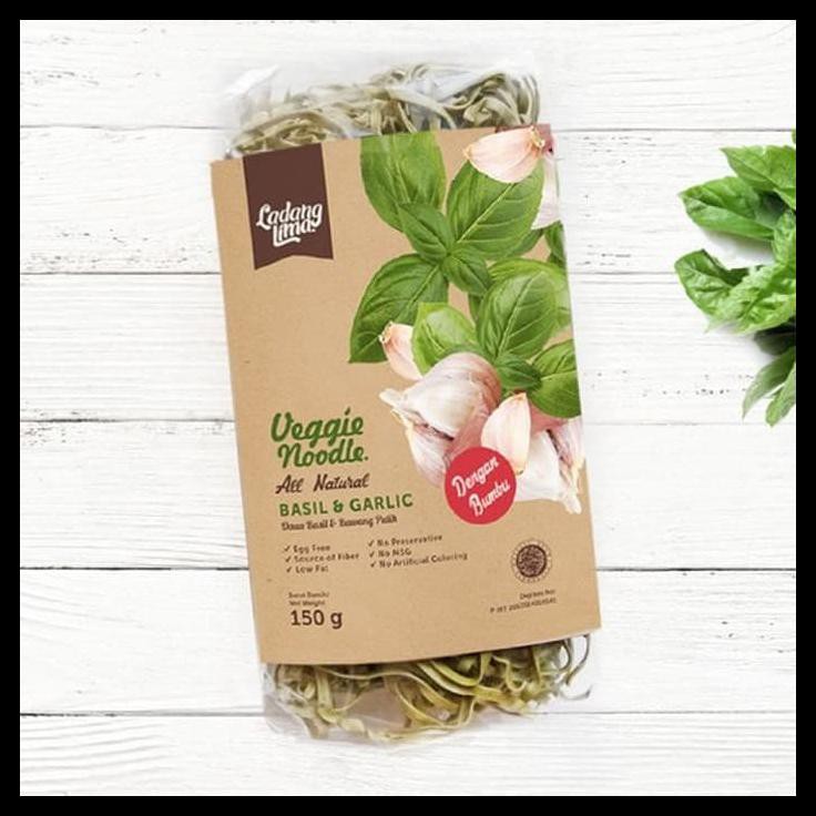 

HOT SALE Ladang Lima, Mie Basil Garlic 150g Dengan Bumbu terjamin