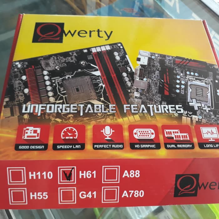 Motherboard Qwerty H61 LGA 1155