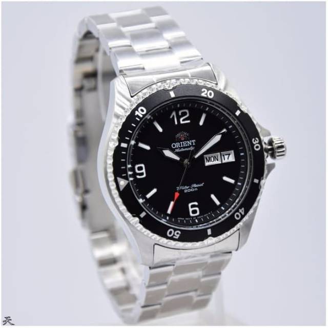Jam Tangan Pria Orient FAA02001B9 Automatice Rantai Silver Original