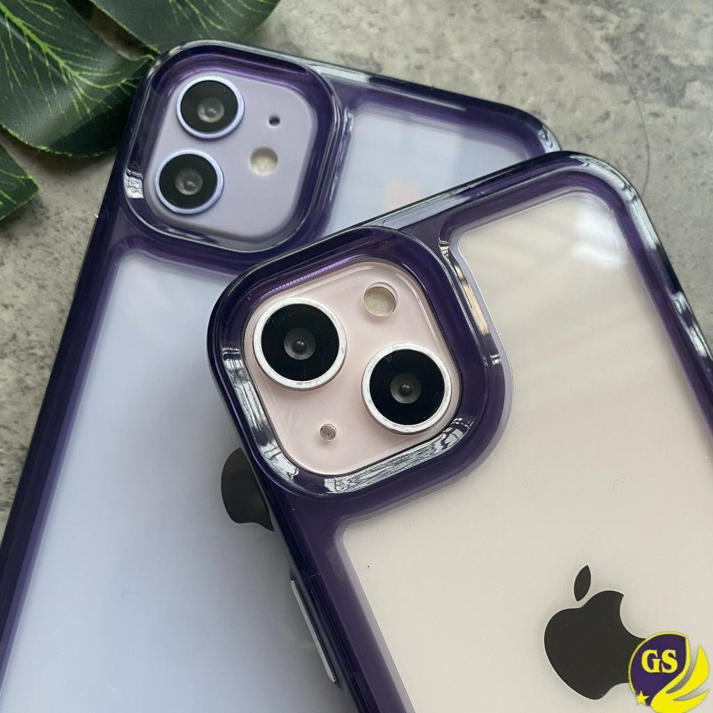 NEW !! ( 2ND GEN ) DEEP PURPLE Case ARMOUR Space Military Drop iPhone Case High Quality Premium Acrylic Casing Clear Bahan Akrilik Space Iphone 6 6s 6g 7 8 7 + 8 + Plus iPHone X XS XR XS MAX iPHone 11 12 13 14 PRO MAX 14 PLUS