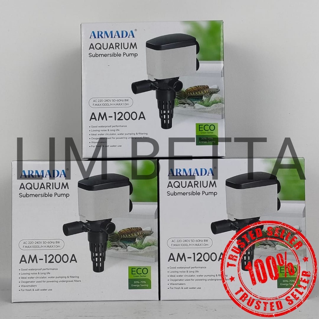 POMPA AQUARIUM ARMADA AM-1200 A / POWER HEAD 1200 LOW WATT