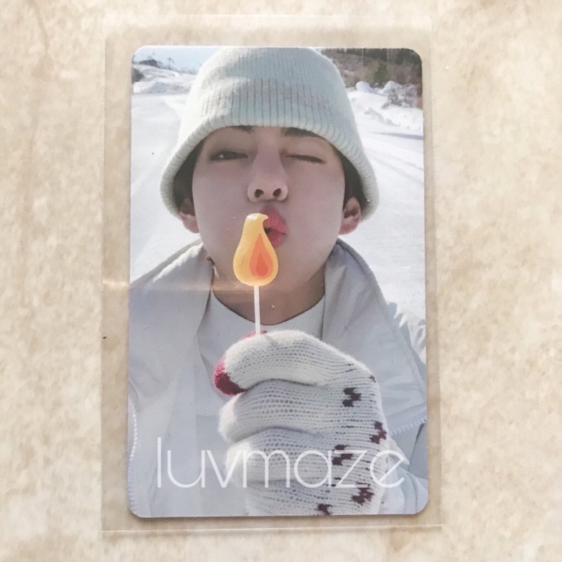 [READY STOCK] PHOTOCARD PC OFFICIAL WINTER PACKAGE TAEHYUNG BTS