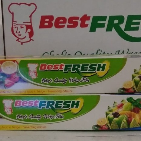 BEST FRESH Plastik wrapping T 45. Uk 45cm x 30m bisa GROSIR