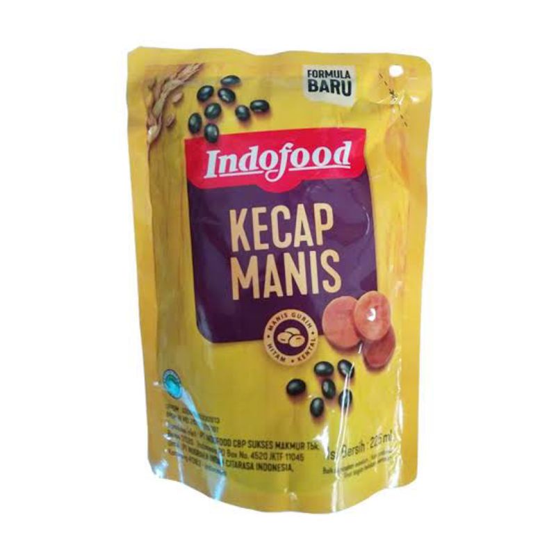 Indofood Kecap Manis 225ml Refill