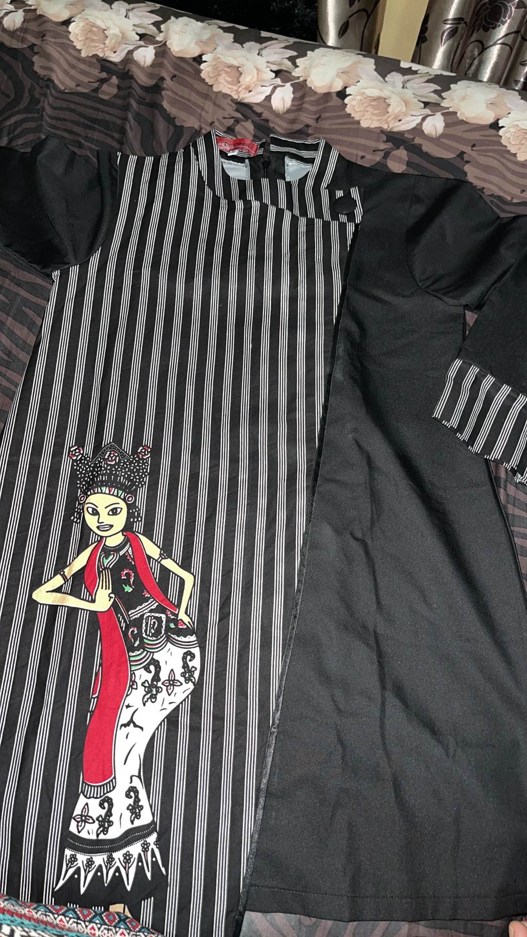 Tunik Batik Penari Bali Mix Katun Tunik Batik Kerja Tunik Batik Lapis Trikot