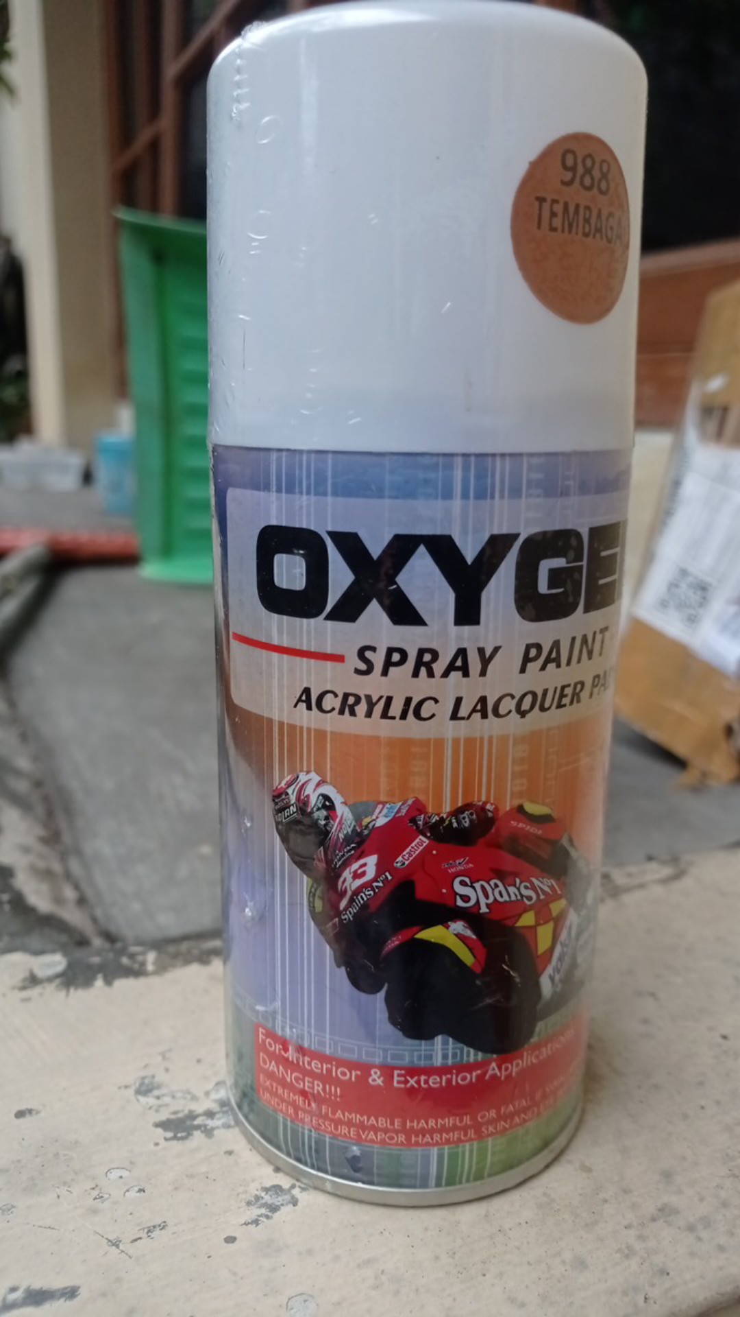 Cat Pylox Oxygen Warna Tembaga 300cc Tools N Parts