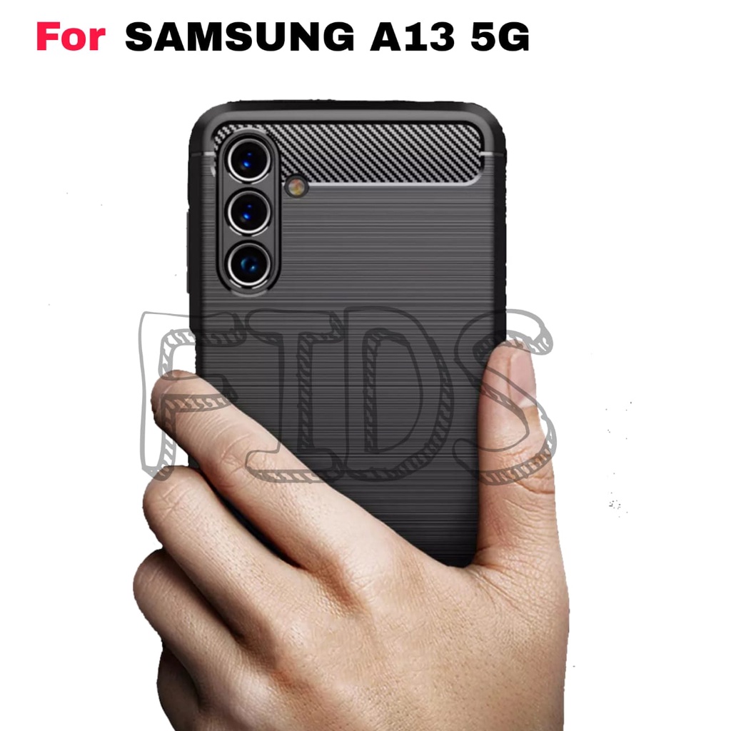 PROMO Soft Case SAMSUNG A04S / A13 5G Case Ipaky Carbon Premium Softcase Rugged Armor Protek Camera  Samsung A13 5G