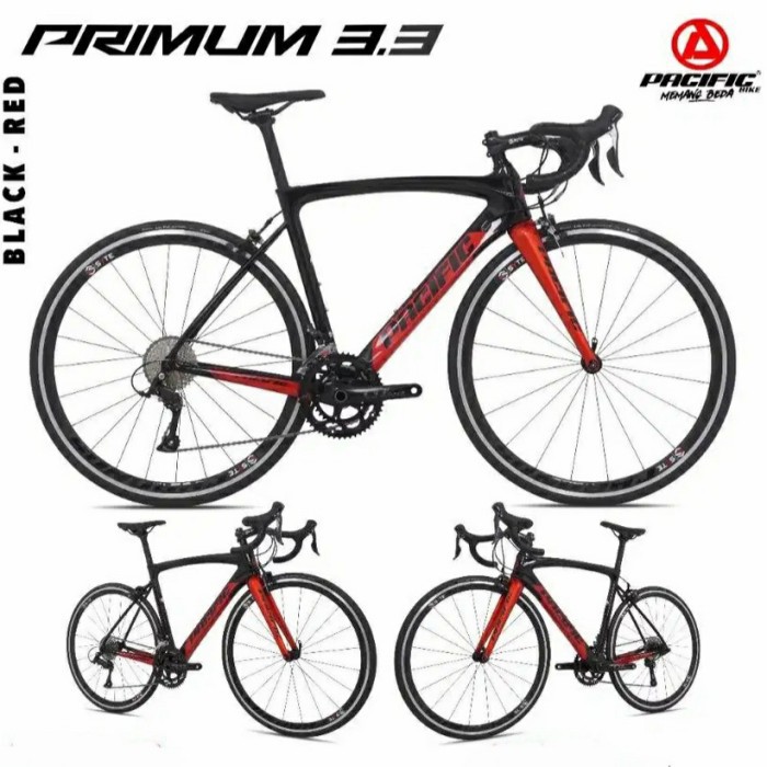 SEPEDA ROADBIKE PACIFIC PRIMUM 3.3 CARBON 2x9 SPEED